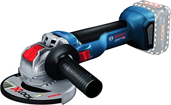 Bosch X-LOCK akkumulátoros sarokcsiszoló GWX 18V-10 Professional solo, 18V (kék/fekete, akkumulátor és töltő nélkül) (06017B0100) Bosch X-LOCK akkumulátoros sarokcsiszoló GWX 18V-10 Professional solo, 18V (kék/fekete, akkumulátor és töltő nélkül) (06017B0100)