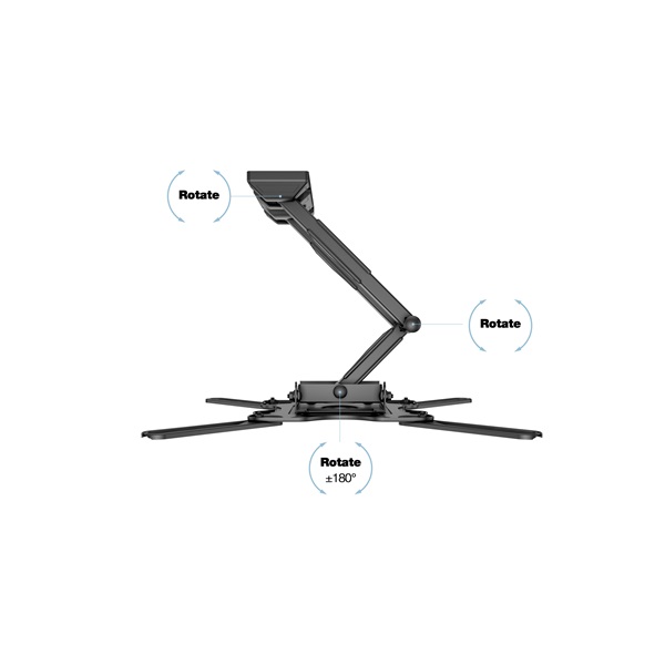 MULTIBRACKETS Fali konzol, M VESA Flexarm M Full Motion Single (32-55", max.VESA: 400x400 mm, 20 kg)