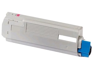 OKI 43381906 bíborvörös toner