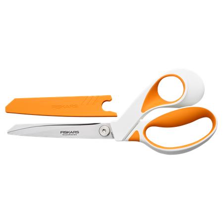 FISKARS "RazorEdge Softgrip" Olló általános 23 cm   Narancssárga-fehér