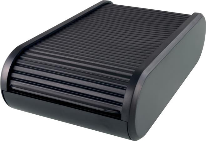 Helit Linear 300db-os, rolós, fekvő névjegytartó fekete (H6218095) Helit Linear 300db-os, rolós, fekvő névjegytartó fekete (H6218095)