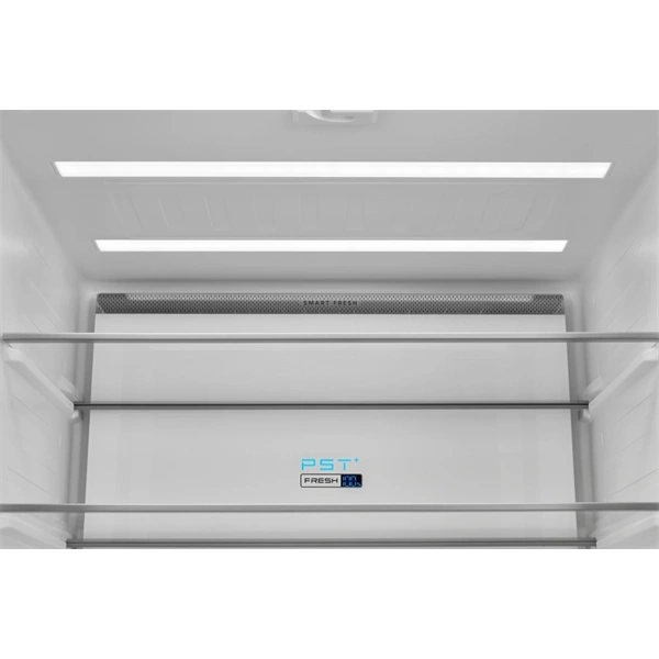 Midea MDRM587BIE70 Hűtő:276L Fagyasztó:150L No frost négyajtós hűtőszekrény Inox