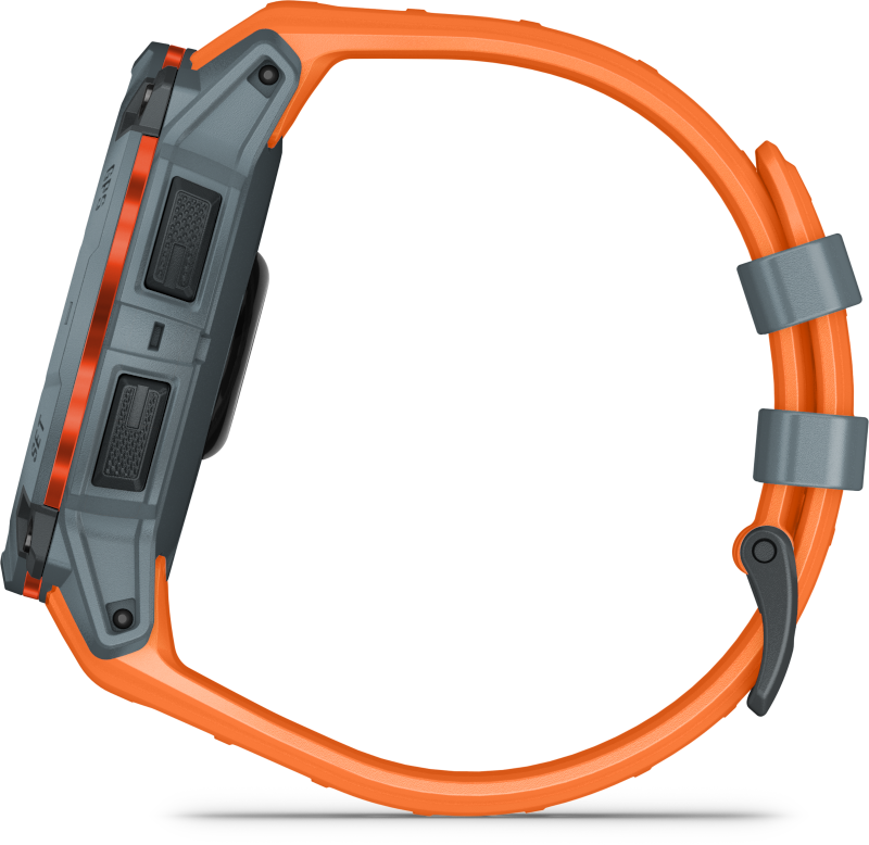 Garmin Instinct 3  50mm Solar Szürke, narancssárga szíj