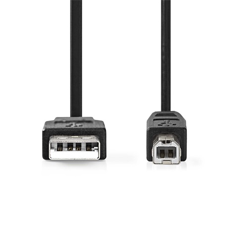 Nedis CCGL60100BK20 USB KÁBEL 2 M Nedis CCGL60100BK20 USB KÁBEL 2 M