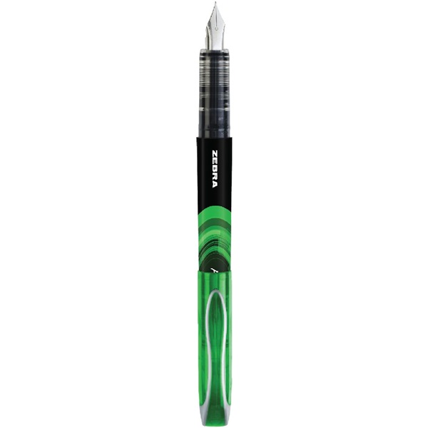 Zebra Fuente 0,6mm zöld eldobható töltőtoll Zebra Fuente 0,6mm zöld eldobható töltőtoll