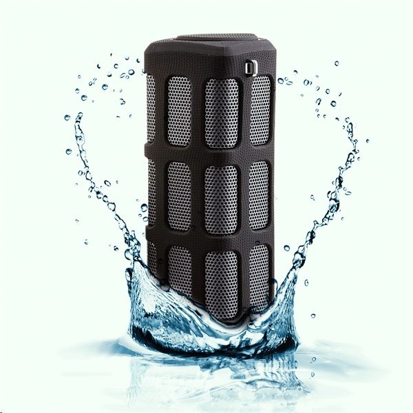 Quazar Loudbox Bluetooth hangszóró és powerbank egyben fekete (QZR-SP01-BK)