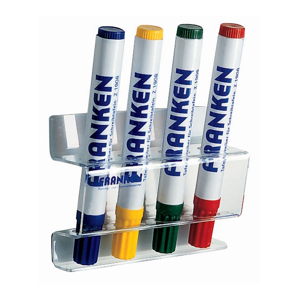 Franken Táblamarker tartó mágneses 4 db marker tárolására alkalmas átlátszó (Z1981) Franken Táblamarker tartó mágneses 4 db marker tárolására alkalmas átlátszó (Z1981)