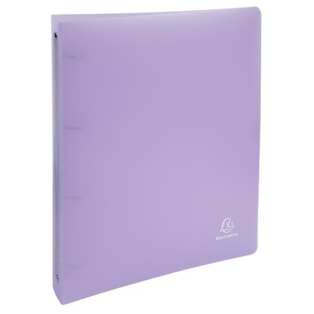 EXACOMPTA 4 gyűrű 40 mm A4 PP Gyűrűs könyv Pasztell lila