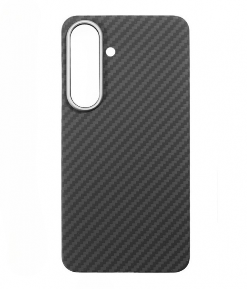Aramid karbon tok, Samsung S25,  Fekete
