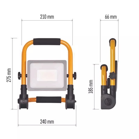 Emos ZS3332 LED REFLEKTOR HORDOZHATÓ 31W 2800LM IP44 NW