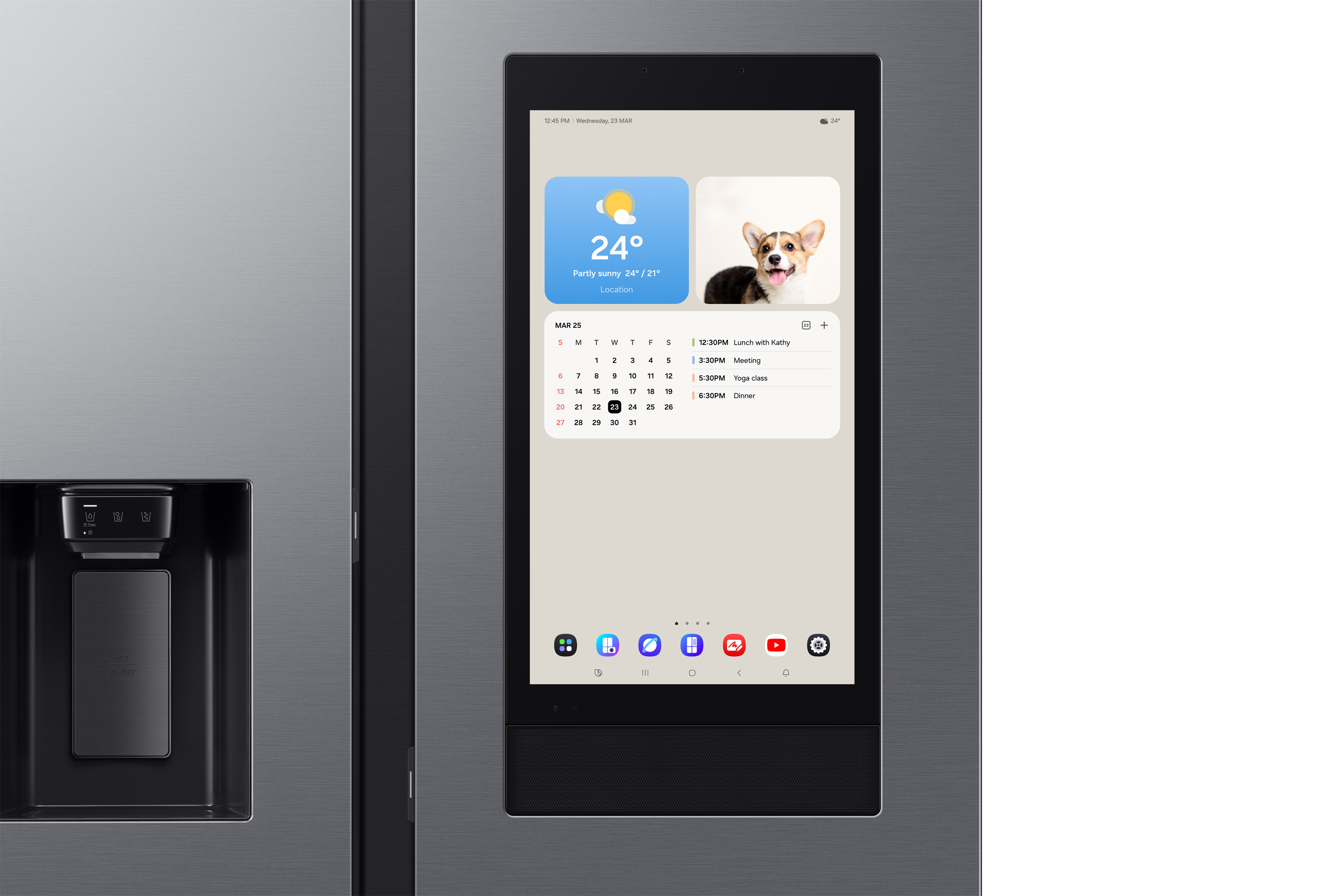 Samsung RS90F66BETEO Side by Side hűtő