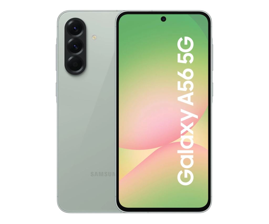Samsung Galaxy A56 5G 8/128GB Dual-Sim mobiltelefon király olíva (SM-A566BZGA)