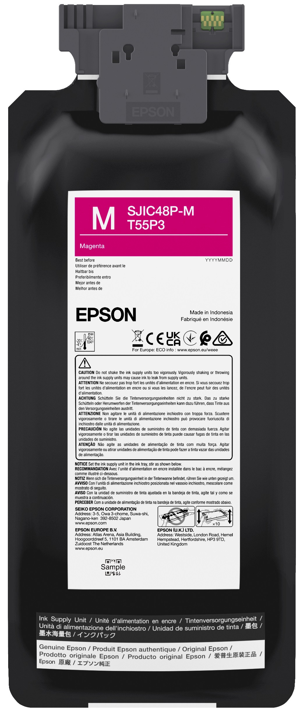 Epson SJIC48P-M C8000 Patron Magenta Eredeti Epson SJIC48P-M C8000 Patron Magenta Eredeti