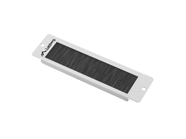 Lanberg 1U 10" kefés panel szürke (AK-1104-S)