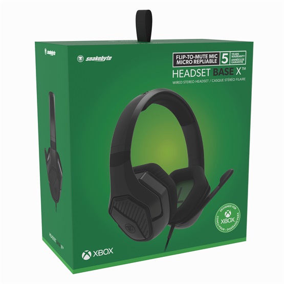  Snakebyte XSX Base X Vezetékes Headset Fekete 