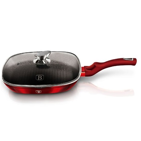 Berlinger Haus BH/1613N GRILL SERPENYŐ FEDŐVEL, 28 CM