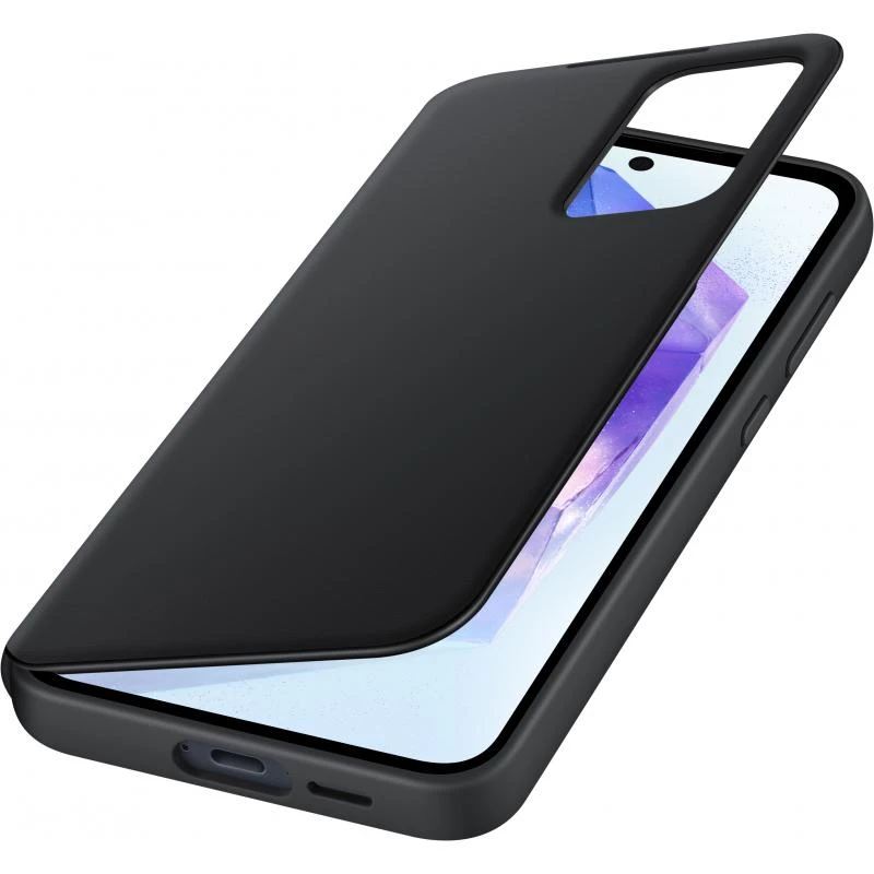 Samsung Galaxy A55 (5G) Smart View Wallet tok fekete (EF-ZA556CBEGWW)