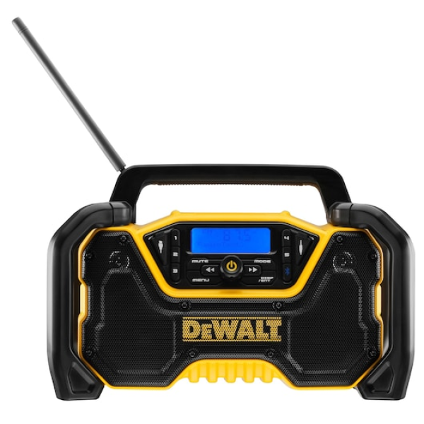 DEWALT XR Bluetooth  kompakt  hálózatról és akkumulátorról Rádió