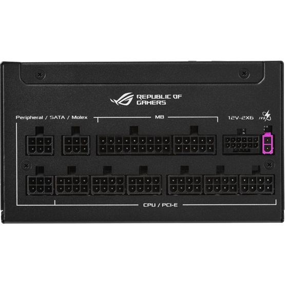 Asus ROG Strix 1200W Platinum   ROG-STRIX-1200P-GAMING  80+ Platinum ATX 3.1  Moduláris tápegység Fekete