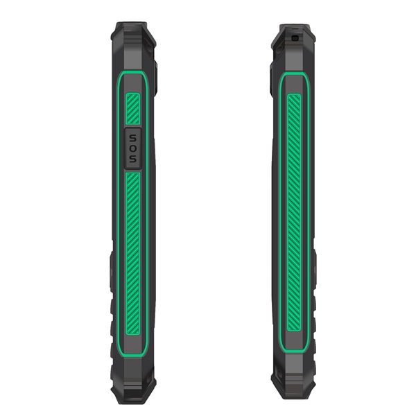 EVOLVEO Strongphone W4 2,8" DualSIM  mobiltelefon fekete-zöld