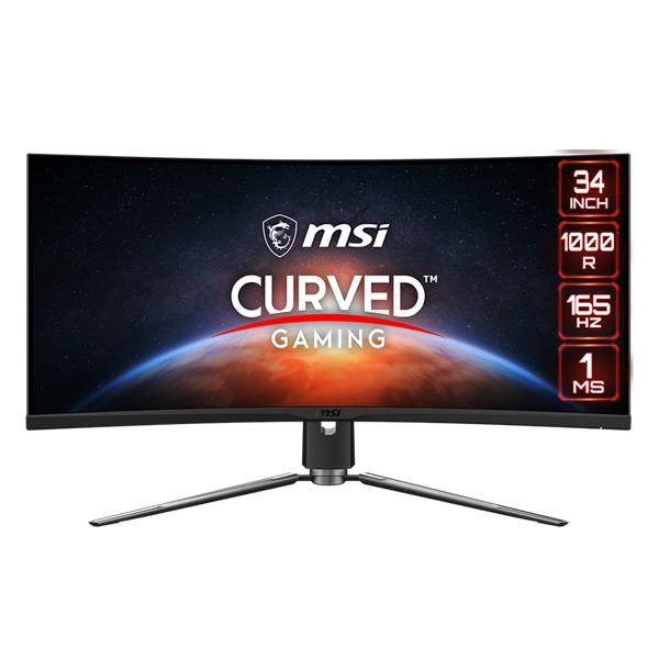MSI Optix MPG ARTYMIS 343CQR VA UWQHD ívelt Gaming monitor