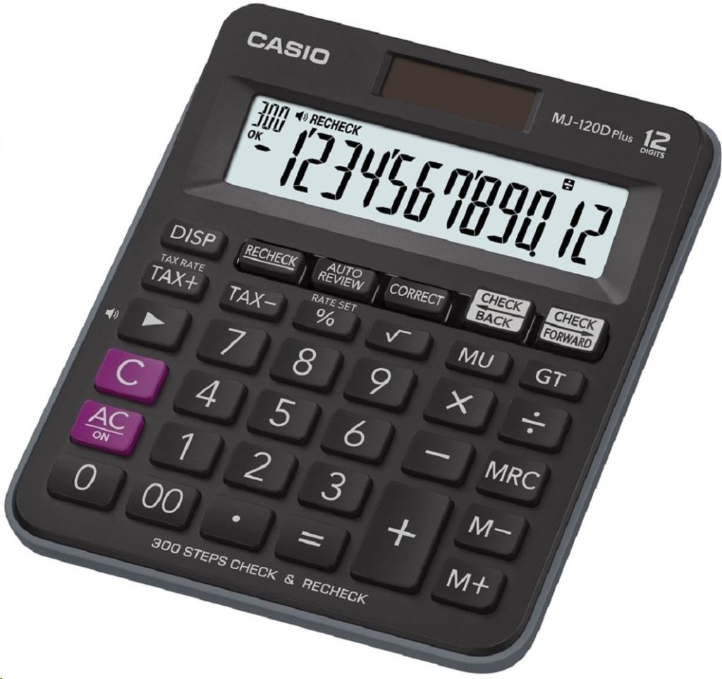 Casio MJ-120D Plus asztali számológép Casio MJ-120D Plus asztali számológép