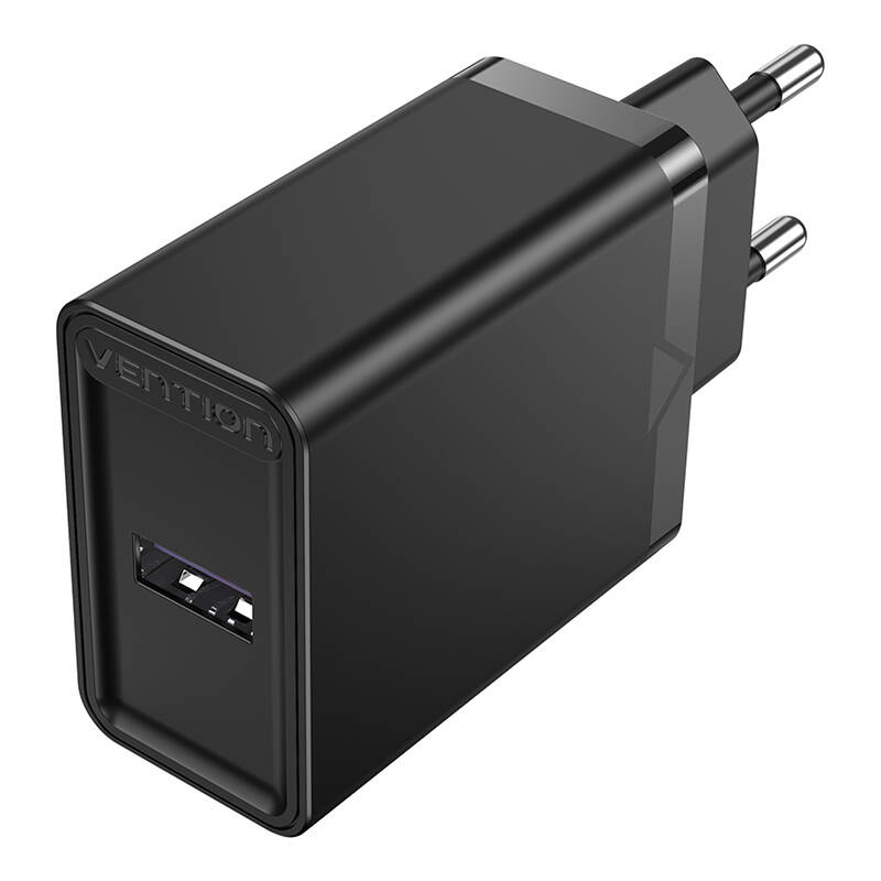 Vention FACB0-EU USB  22.5W Hálózati töltő Fekete