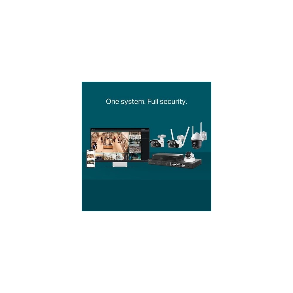 TPLink VIGI C340(4MM) IPCam Wlan kültéri csőkamera4MP IP67 H265+