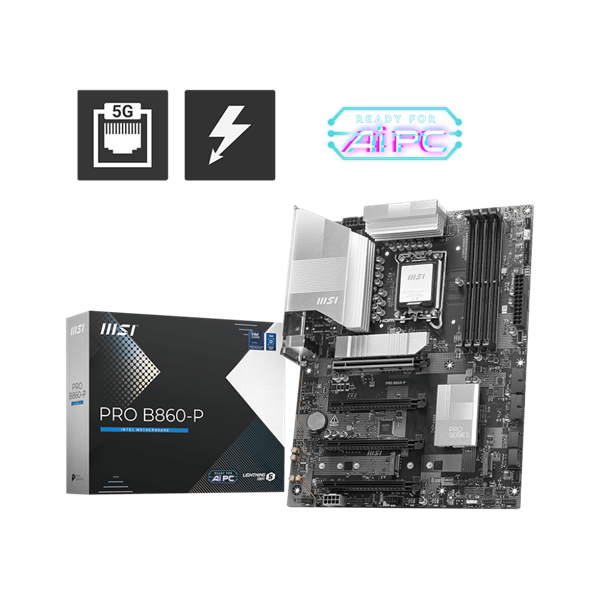 MSI S1851 PRO B860-P Intel B860 ATX Alaplap 