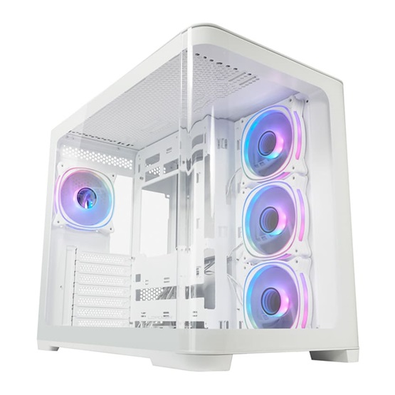  LC Power  LC-8001W-ON hangszigetelt ATX  Számítógépház