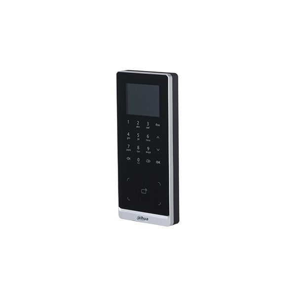 Dahua  ASI2201H-W LCD kijelző  IC/ID card + kód  RS-485/Wiegand/RJ45 I/O beléptető vezérlő