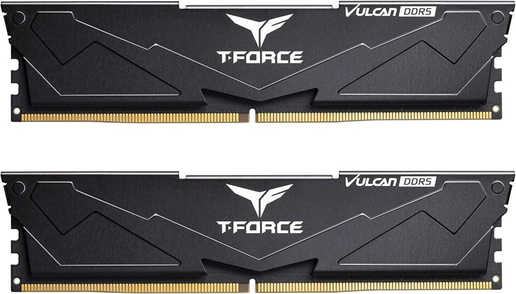 32GB 5600MHz DDR5 RAM Team Group T-Force Vulcan CL36 (2x16GB) (FLBD532G5600HC36BDC01) 32GB 5600MHz DDR5 RAM Team Group T-Force Vulcan CL36 (2x16GB) (FLBD532G5600HC36BDC01)