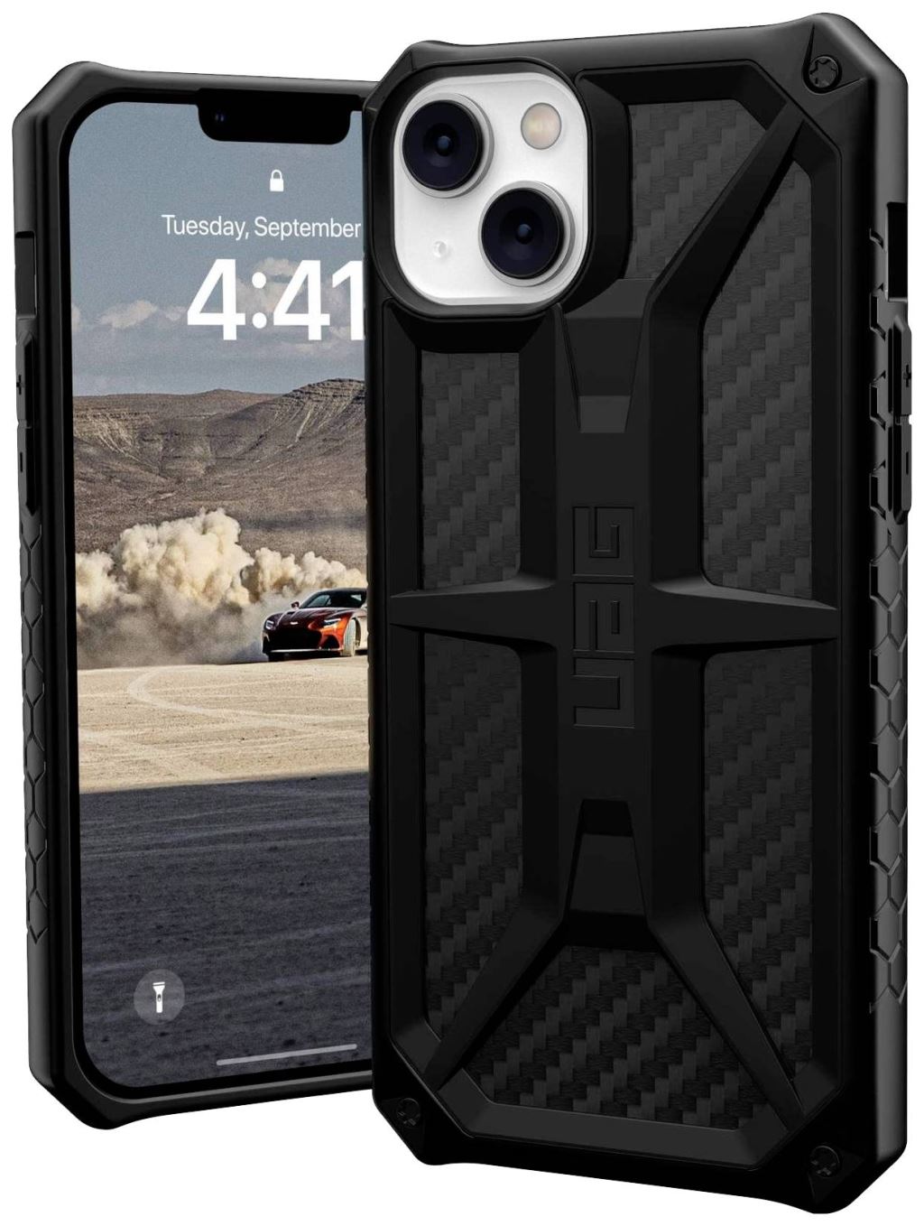 Urban Armor Gear Monarch Case Apple iPhone 14 Plus tok karbon (114033114242)