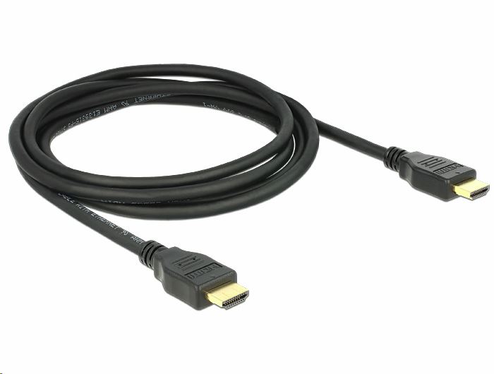 Delock 84714 High Speed HDMI Ethernet kábel 2m Delock 84714 High Speed HDMI Ethernet kábel 2m