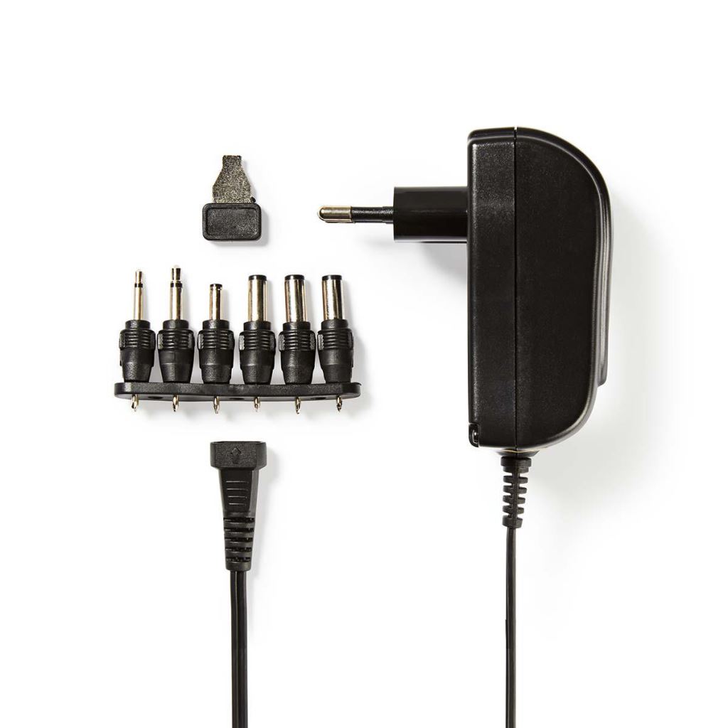 Nedis Univerzális hálózati adapter 3/4.5/5/6/7.5/9/12VDC 1.5A (ACPA002) Nedis Univerzális hálózati adapter 3/4.5/5/6/7.5/9/12VDC 1.5A (ACPA002)