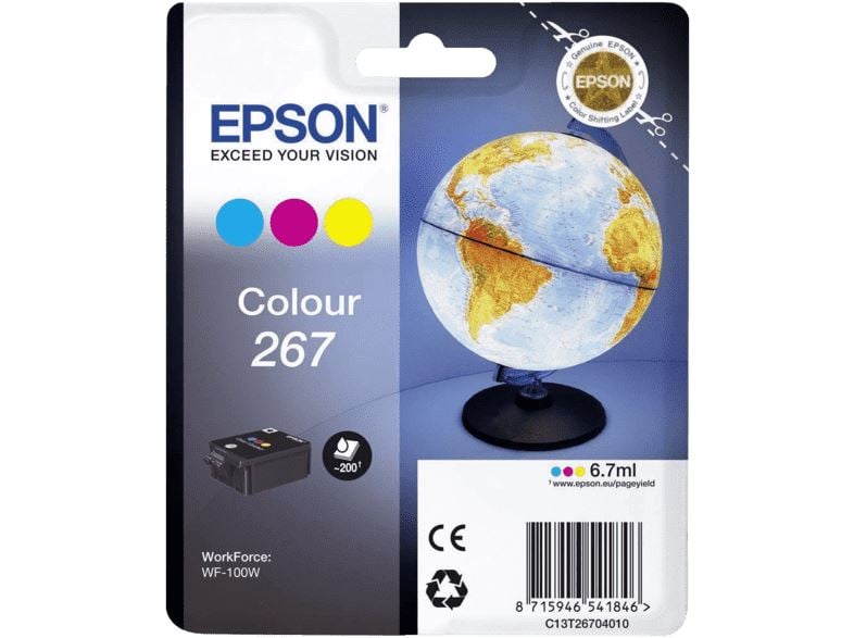 Epson 267 tintapatron színes (C13T26704010) Epson 267 tintapatron színes (C13T26704010)