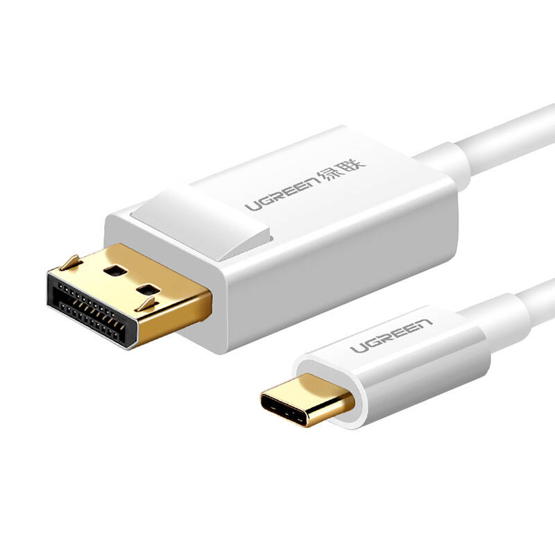 Cabel USB-C UGREEN Display Port 1,5m (white)