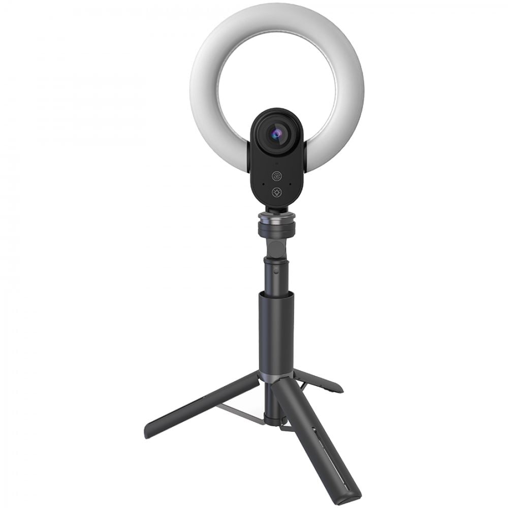 LORGAR LRG-SC910 Circulus 910 webkamera körfénnyel fekete LORGAR LRG-SC910 Circulus 910 webkamera körfénnyel fekete