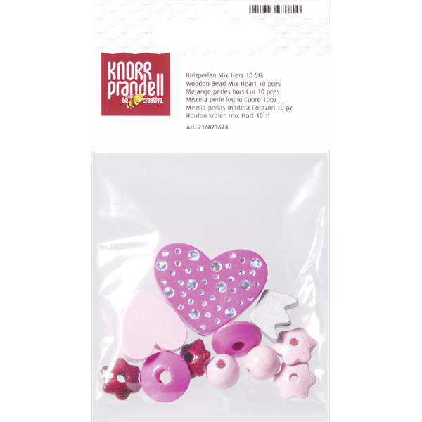 Knorr Prandell Heart 11 darabos fa gyöngy csomag