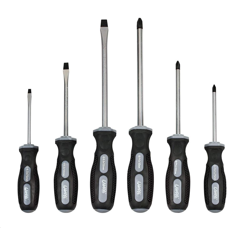 Lampa csavarhúzó készlet 6db Lampa csavarhúzó készlet 6db