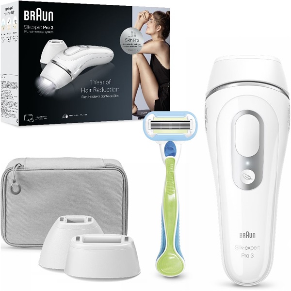 Braun SILK-EXPERT IPL PL3122 villanófényes szőrtelenítő Braun SILK-EXPERT IPL PL3122 villanófényes szőrtelenítő