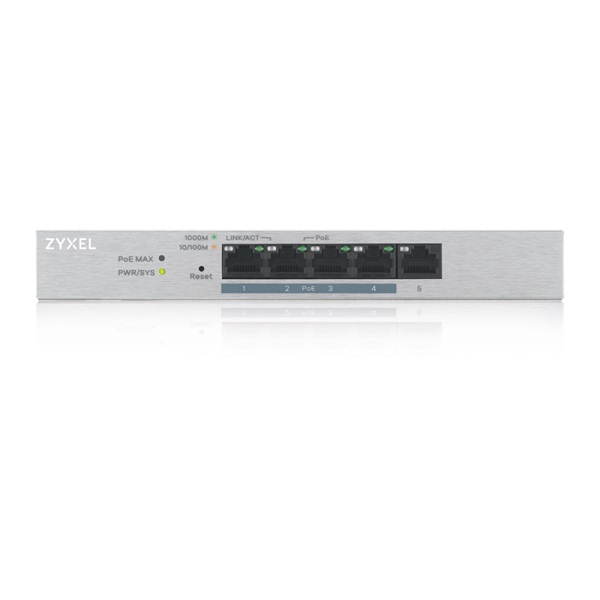 ZyXEL GS1200-5HPV2 5 Portos 10/100/1000 Switch (GS1200-5HPV2-EU0101F) ZyXEL GS1200-5HPV2 5 Portos 10/100/1000 Switch (GS1200-5HPV2-EU0101F)