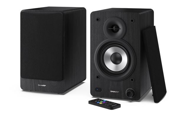 Sharp CP-SS30BK Bluetooth hangfalpár fekete Sharp CP-SS30BK Bluetooth hangfalpár fekete