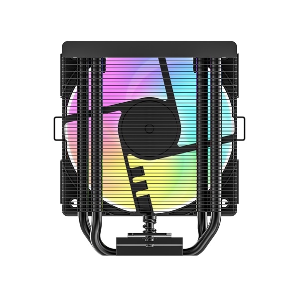 ID-Cooling SE-904-XT ARGB BLACK  29,1dB  max. 80,02 m3/h 4pin csatlakozó  3 db heatpipe  9cm  PWM CPU Cooler