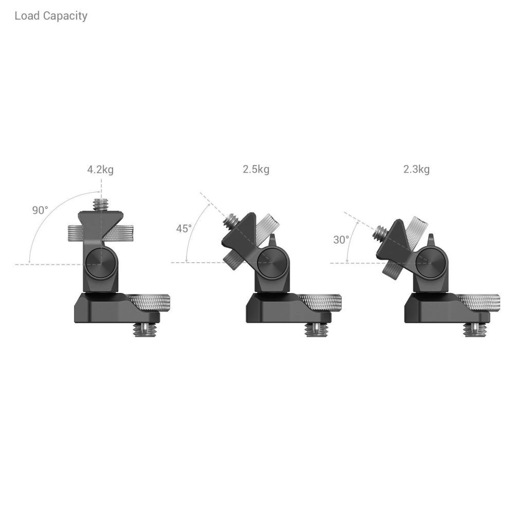 SMALLRIG Swivel and Tilt Adjustable Monitor Mount with ARRI-Style Screw mount  