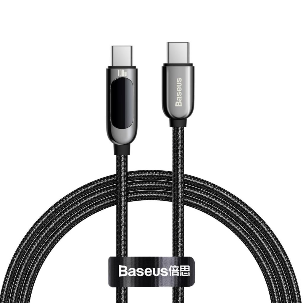 Baseus USB-C – USB-C kábel 1m fekete (CATSK-B01) Baseus USB-C – USB-C kábel 1m fekete (CATSK-B01)