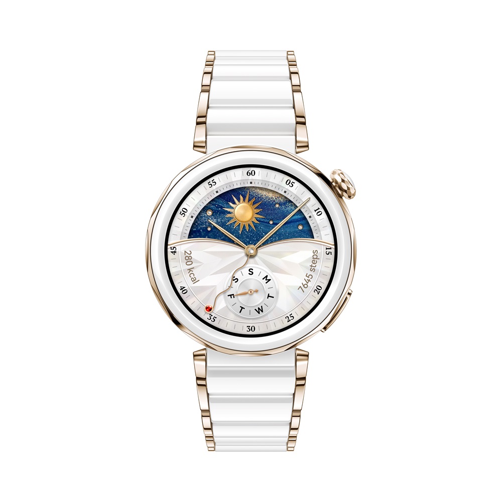 Huawei Watch GT 5 Pro  42mm Okosóra  Kerámia fehér