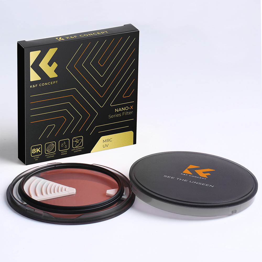 K&F Concept NANO-X series, B270, HD, MCUV szűrő, vízlepergető, karcálló, 67mm