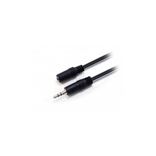 Audio hosszabbítókábel, 3,5 mm jack, 2,5 m, EQUIP