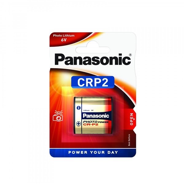 Panasonic CR-P2L/1BP lítium fotóelem (1 db / bliszter) Panasonic CR-P2L/1BP lítium fotóelem (1 db / bliszter)
